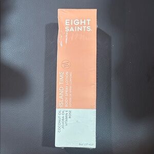 Eight Saints Island Time Body Spray Lotion. New in Packaging. 8oz